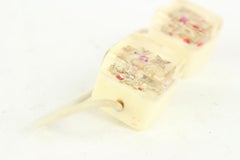 Louis Vuitton Multicolor Monogram Inclusion Resin Hair Cubes 013lv20