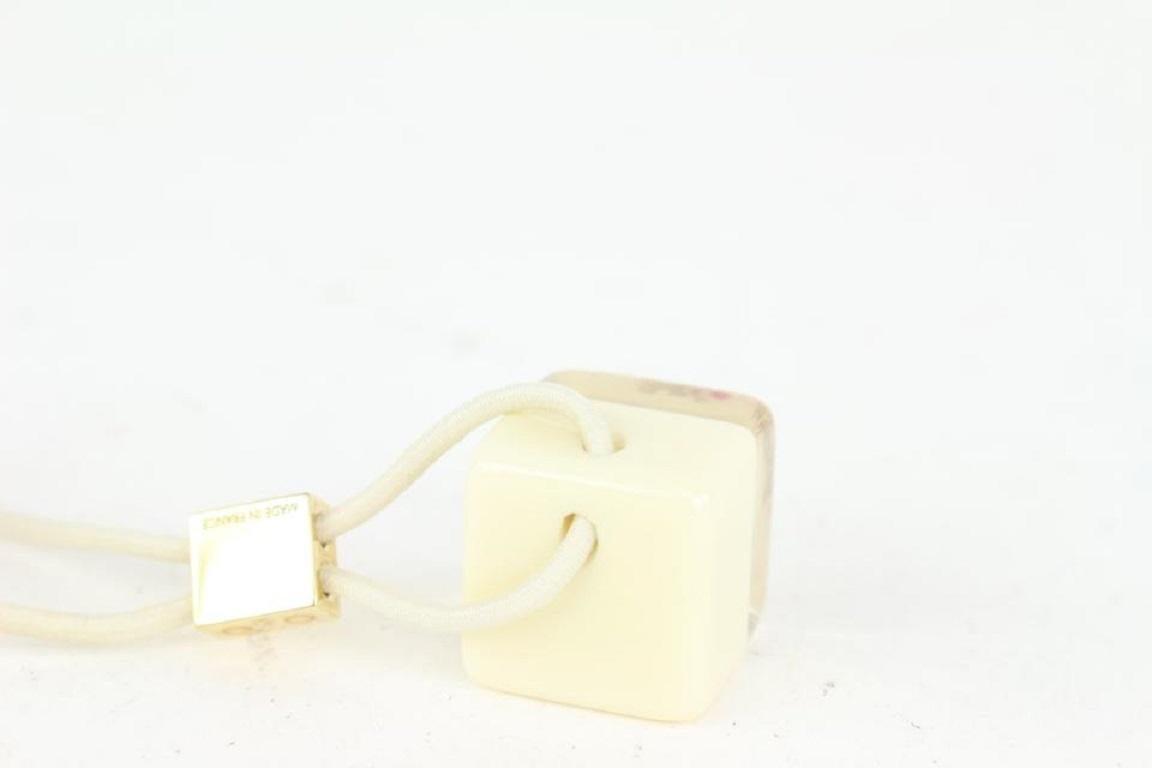 Women's Louis Vuitton Multicolor Monogram Inclusion Resin Hair Cubes 013lv20