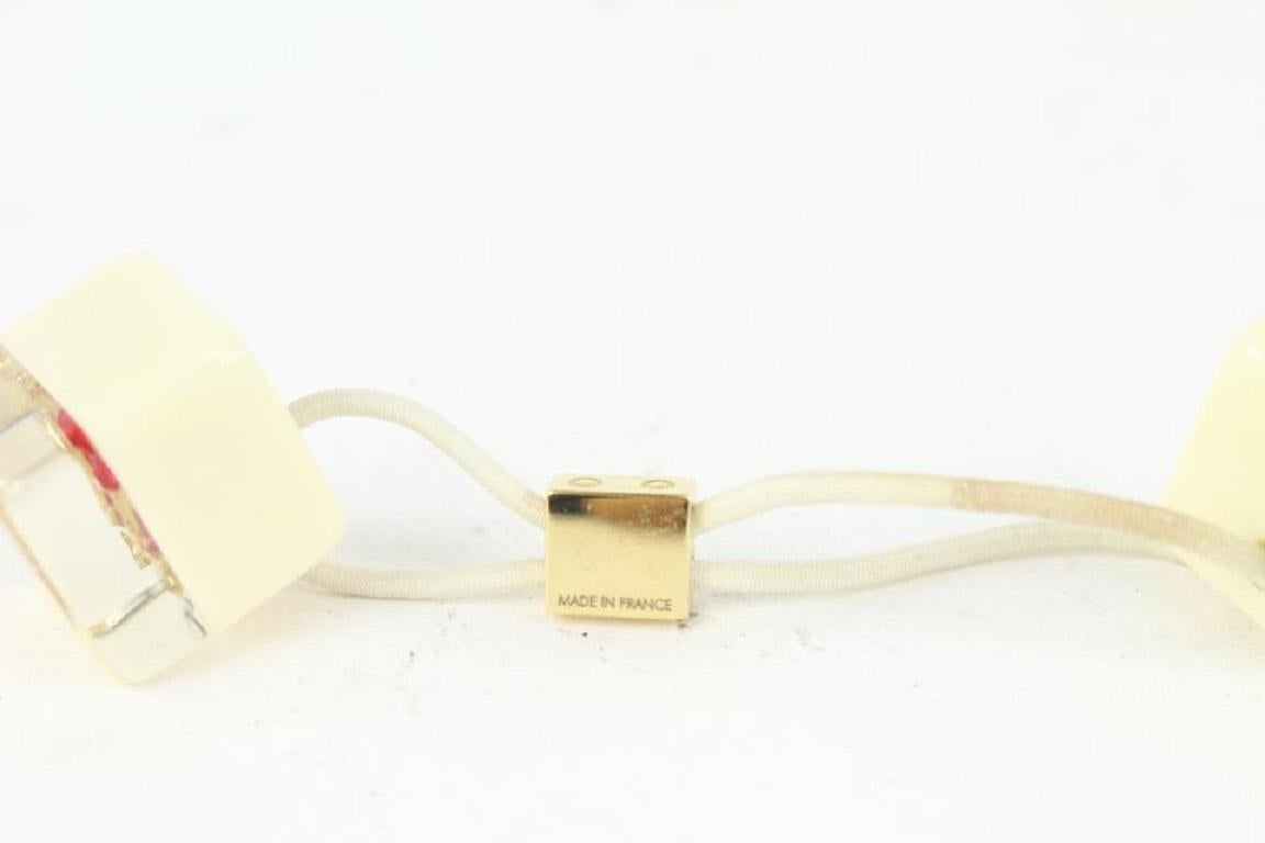 Louis Vuitton Multicolor Monogram Inclusion Resin Hair Cubes 013lv20 3