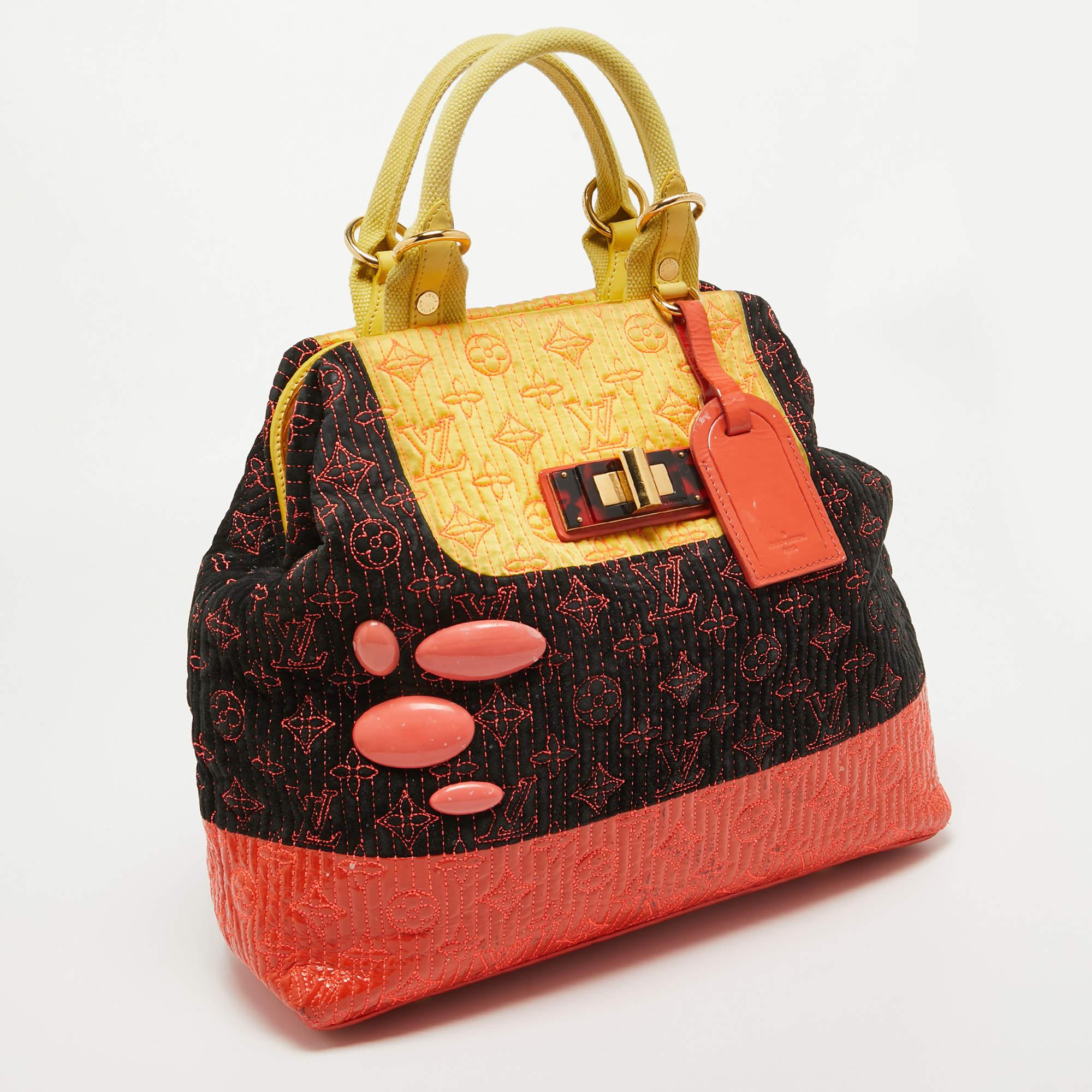 Women's Louis Vuitton Multicolor Monogram Limited Edition Motard Firebird Bag For Sale