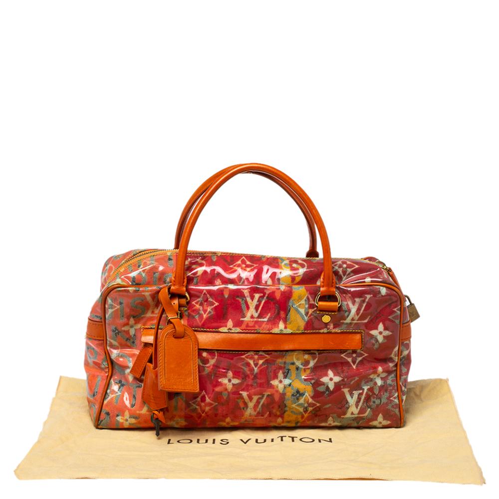 Louis Vuitton Multicolor Monogram Limited Edition Pulp Weekender PM Bag 8