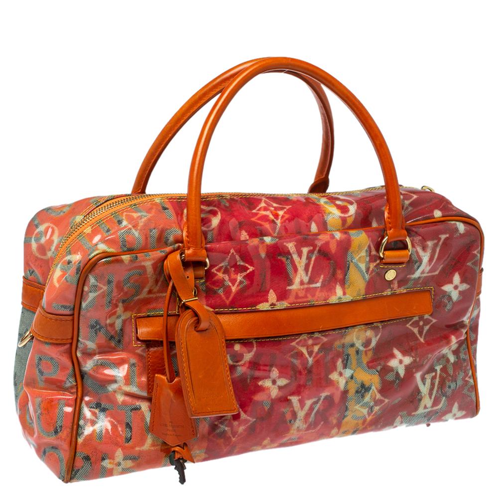 Louis Vuitton Multicolor Monogram Limited Edition Pulp Weekender PM Bag ...