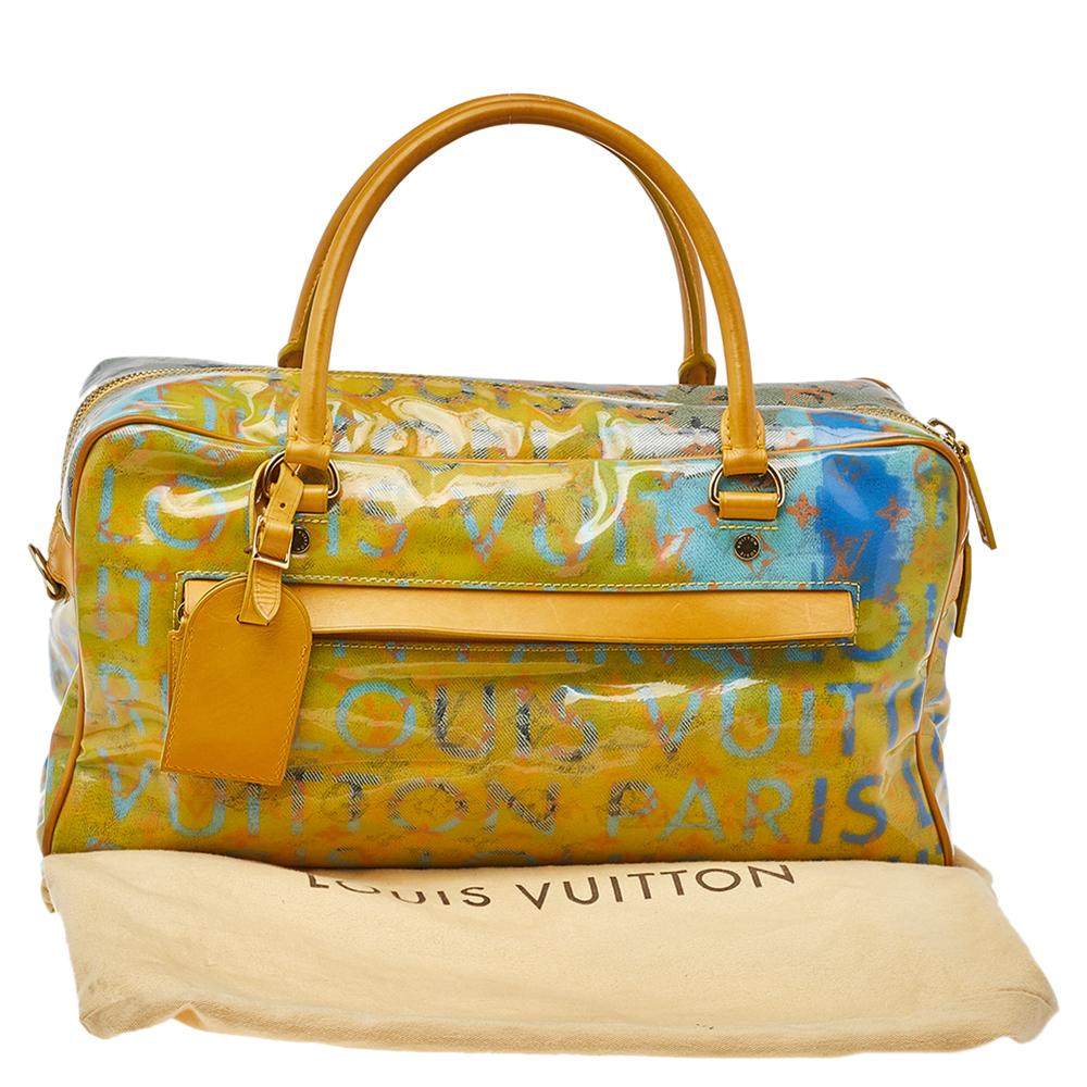 Women's Louis Vuitton Multicolor Monogram Limited Edition Pulp Weekender PM Bag