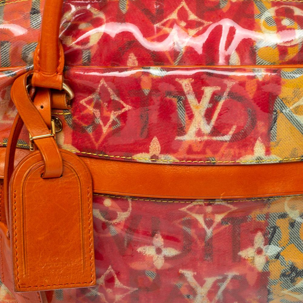 Louis Vuitton Multicolor Monogram Limited Edition Pulp Weekender PM Bag ...