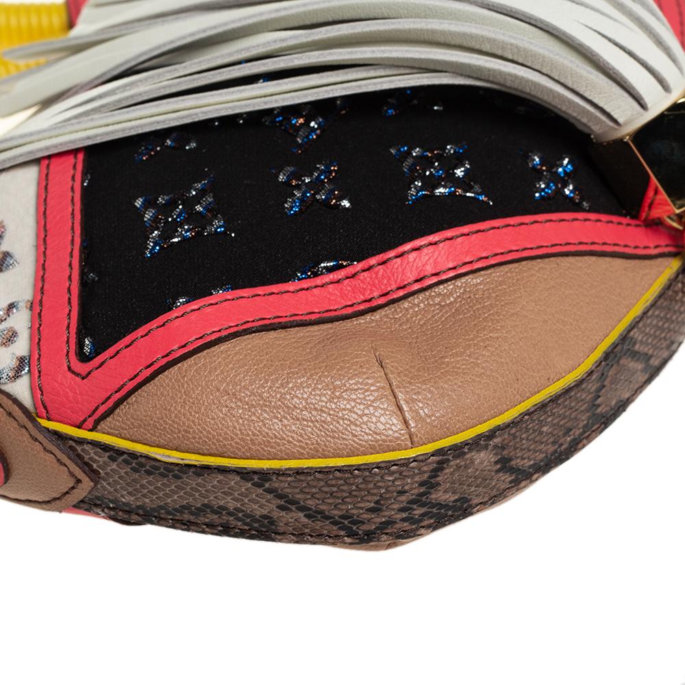 Mehrfarbige Monogrammierte Nachtvögel-Pochette von Louis Vuitton 2