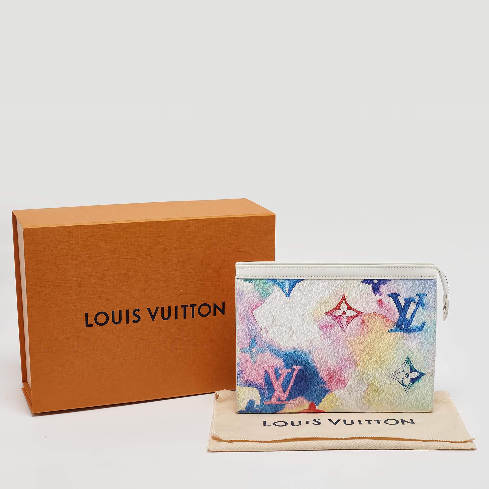 Louis Vuitton Multicolor Monogram Watercolor Pochette Voyage MM 4