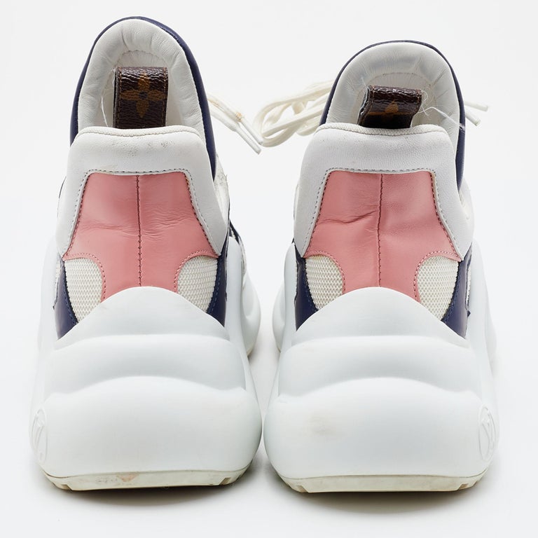 Archlight leather trainers Louis Vuitton Pink size 36.5 EU in