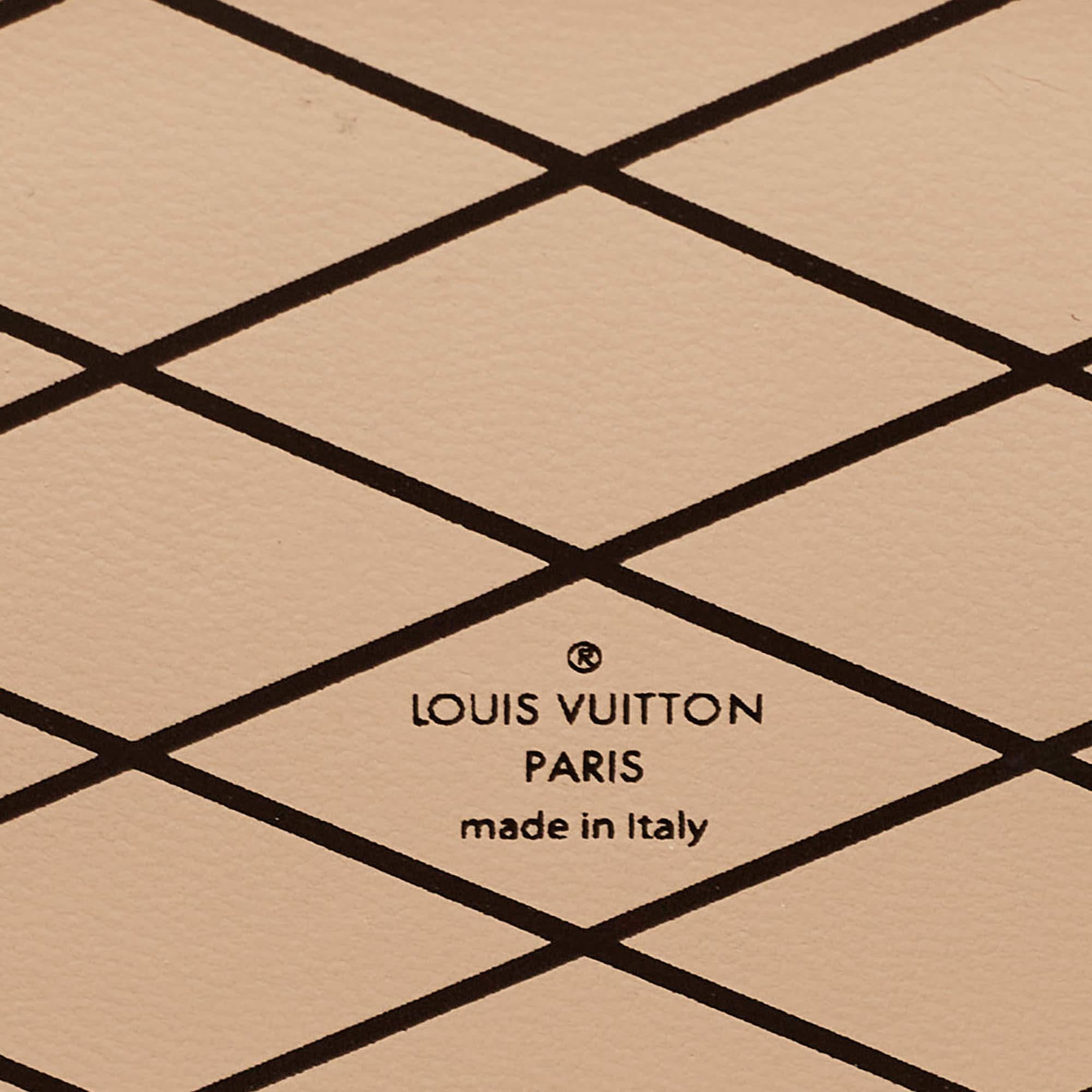 Louis Vuitton Multicolor Patent Leather and Sequins Petite Malle Bag 8