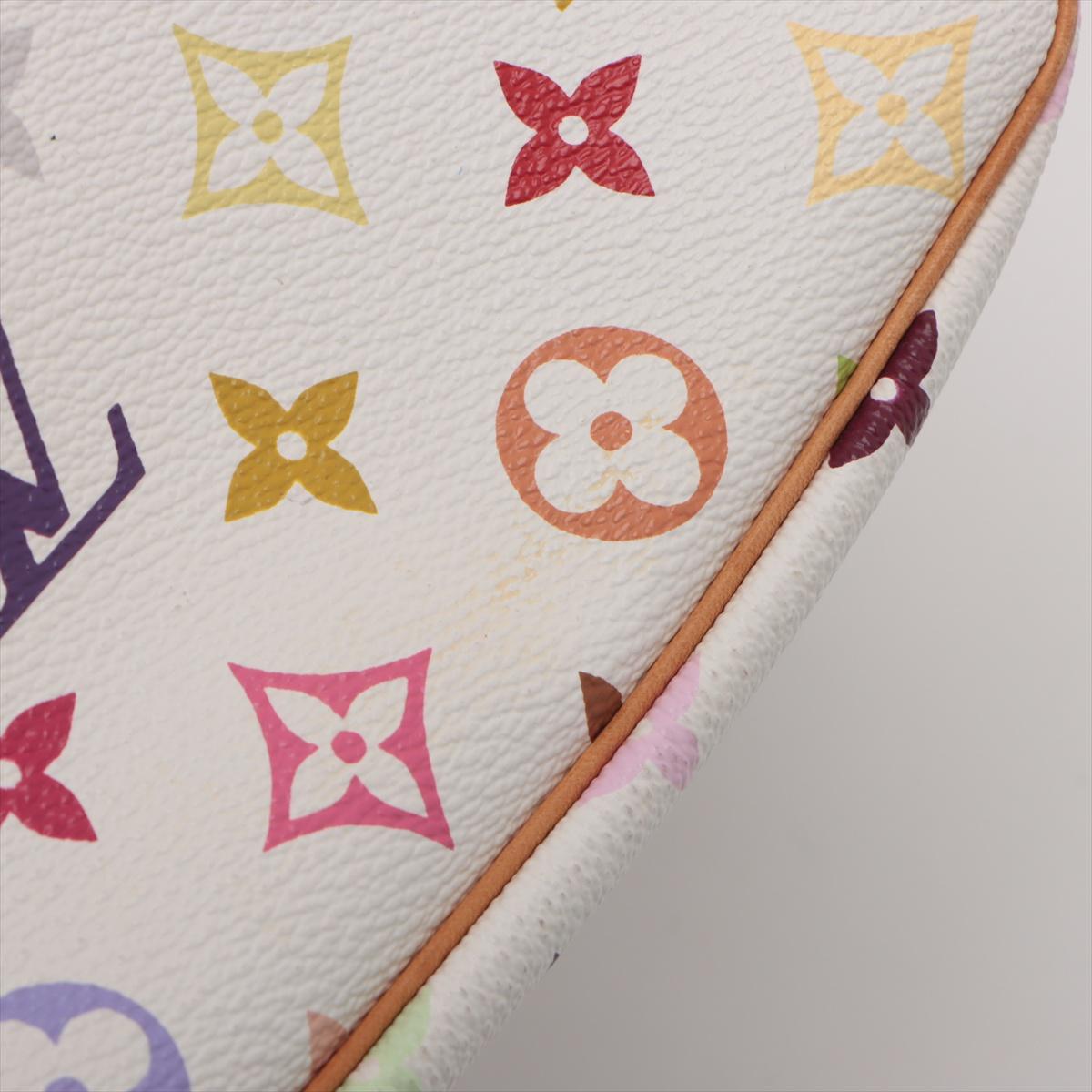 Louis Vuitton Multicolor Pochette Accessoire White 8