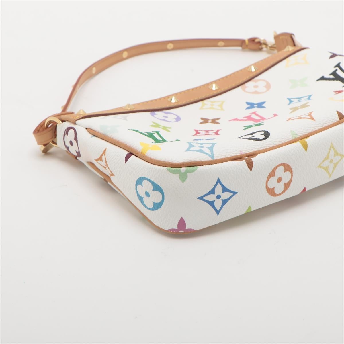 Louis Vuitton Multicolor Pochette Accessoire White 1