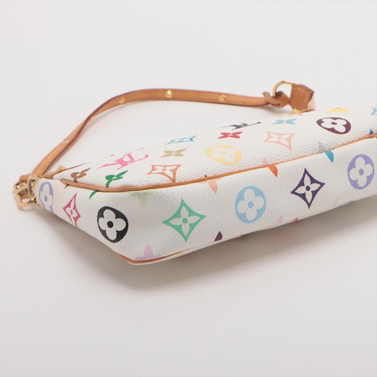 Louis Vuitton Multicolor Pochette Accessoire White 1