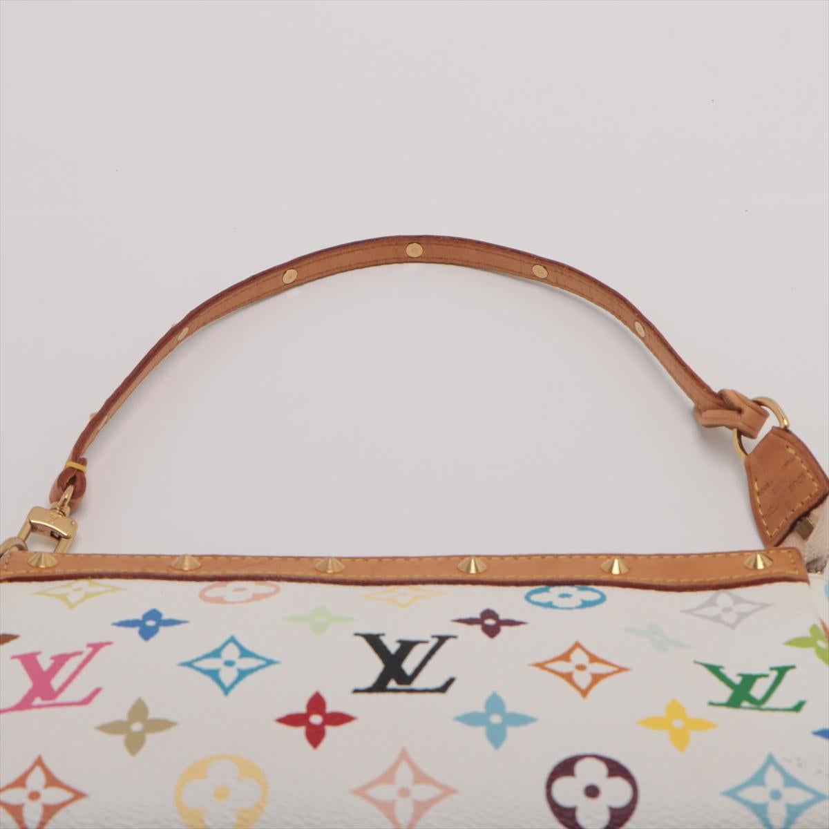 Louis Vuitton Multicolor Pochette Accessoire White 3