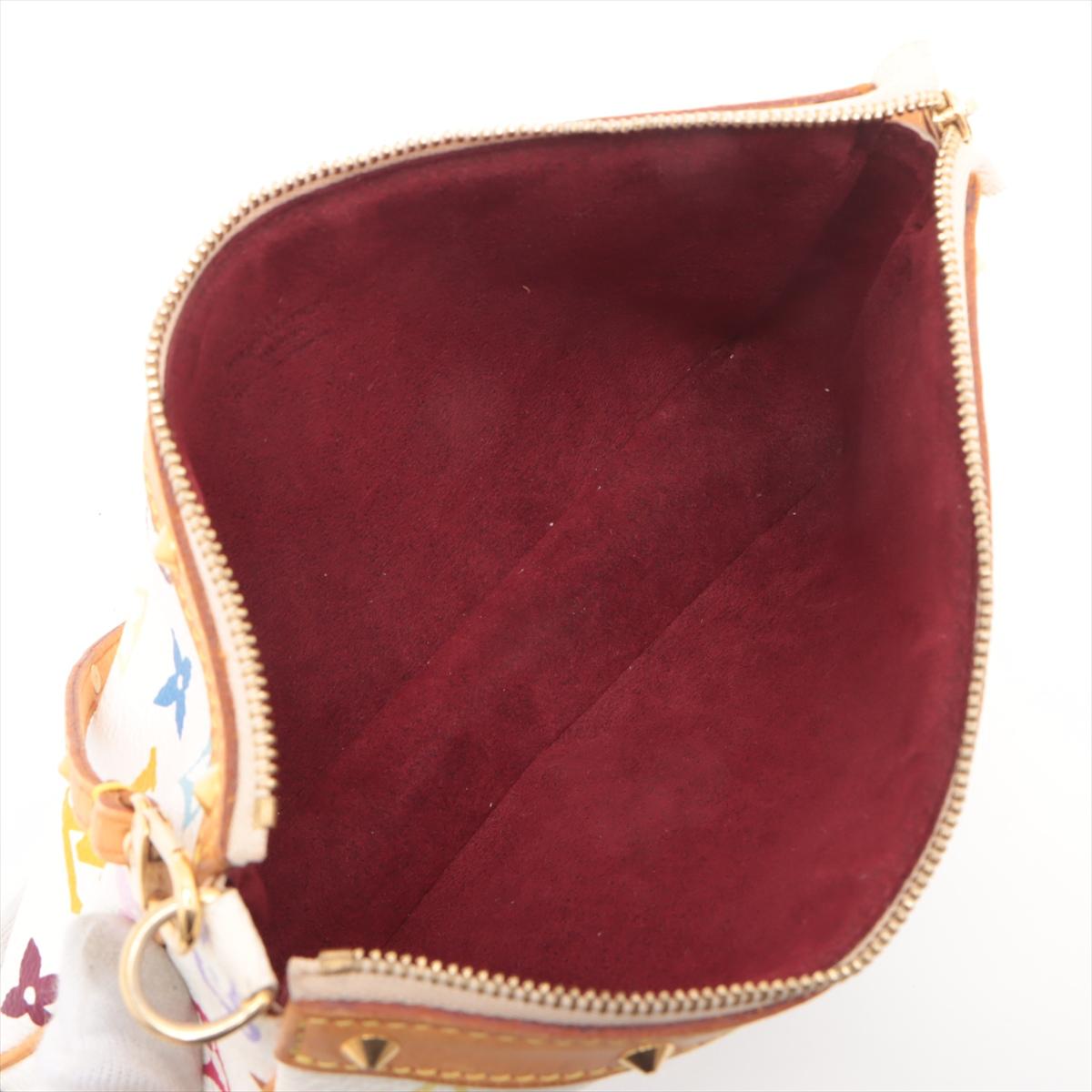 Louis Vuitton Multicolor Pochette Accessoire White 4