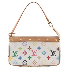 Louis Vuitton Multicolor Pochette Accessoire White