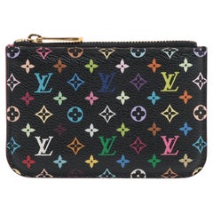 Louis Vuitton Multicolor Pochette Coin Purse Black