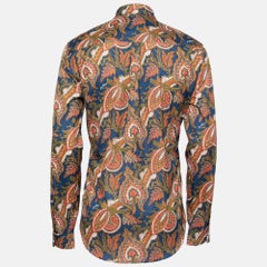 Louis Vuitton Multicolor Printed Cotton Button Front Shirt XL