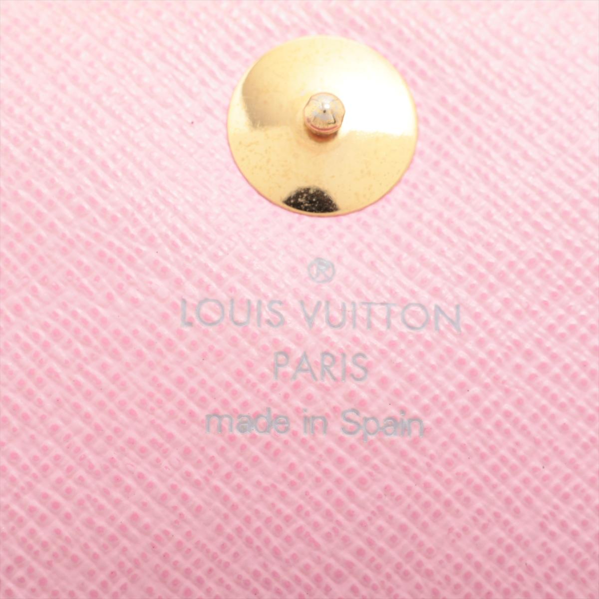 Louis Vuitton Multicolor Sarah Long Wallet Pink 6