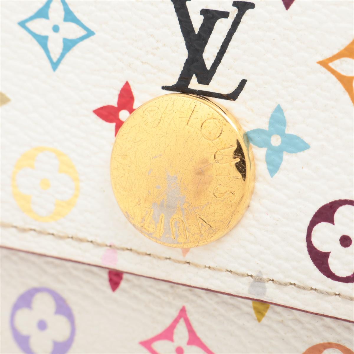 Louis Vuitton Multicolor Sarah Long Wallet Pink 8