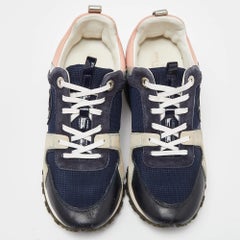 Louis Vuitton Multicolor Suede and Mesh Run Away Sneakers Size 37.5