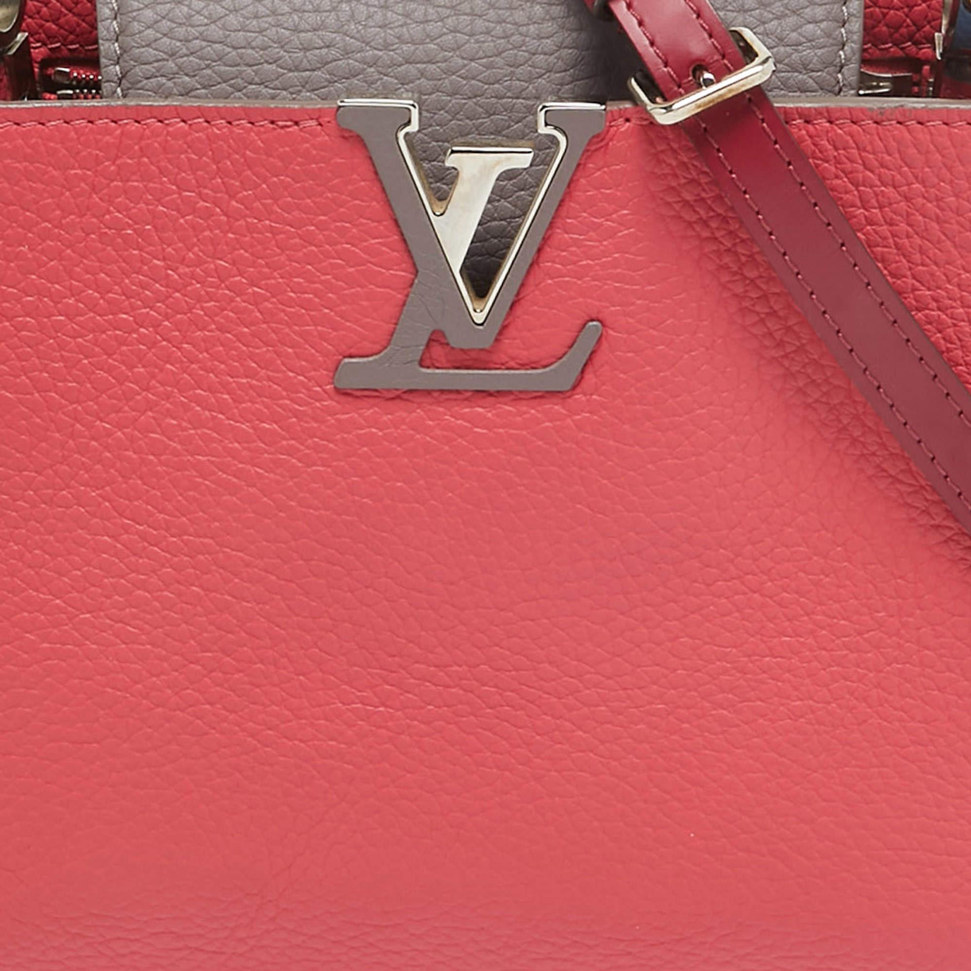 Women's Louis Vuitton Multicolor Taurillon Leather Capucines BB Bag