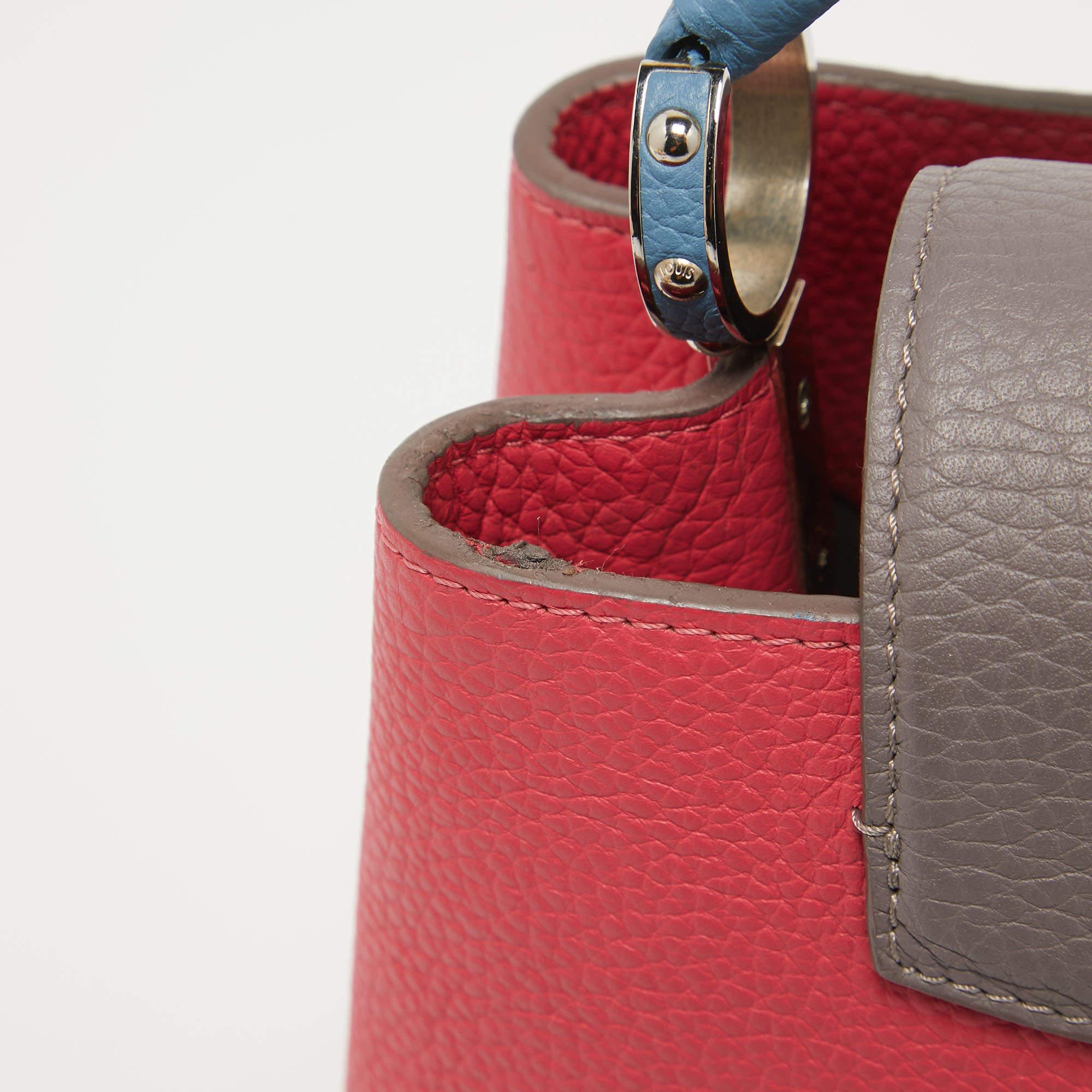 Louis Vuitton Multicolor Taurillon Leather Capucines BB Bag 3