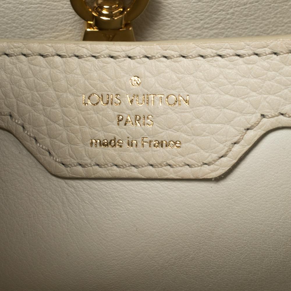 Louis Vuitton Multicolor Taurillon Leather Capucines PM Bag In Good Condition In Dubai, Al Qouz 2