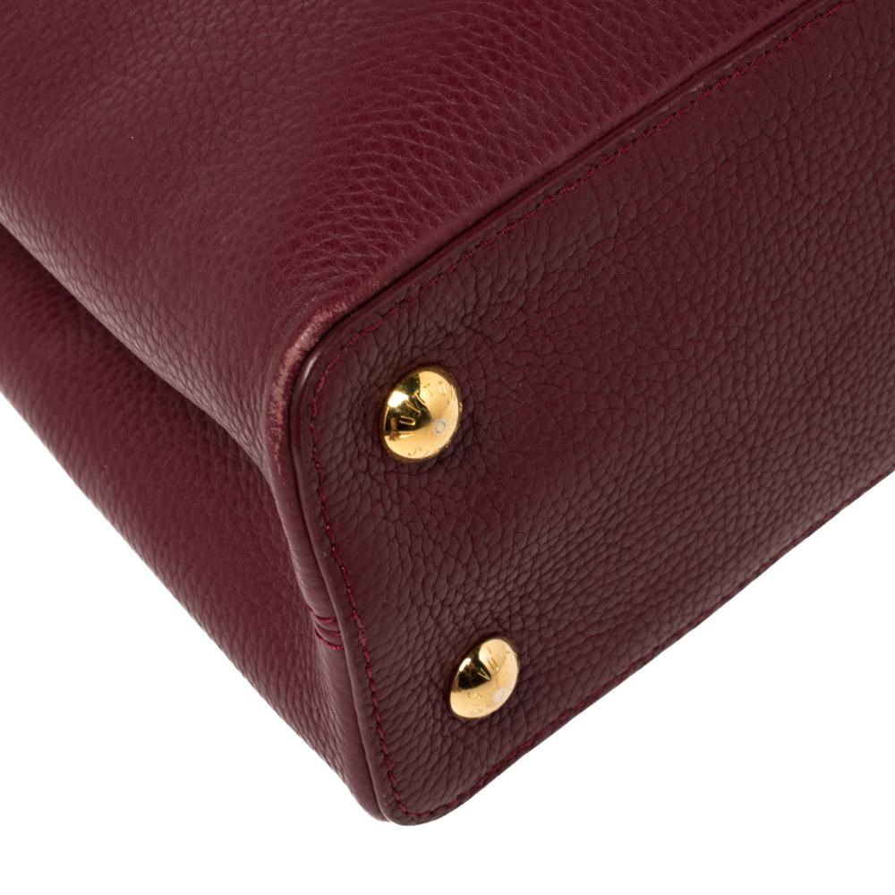 Louis Vuitton Multicolor Taurillon Leather Capucines PM Bag 1