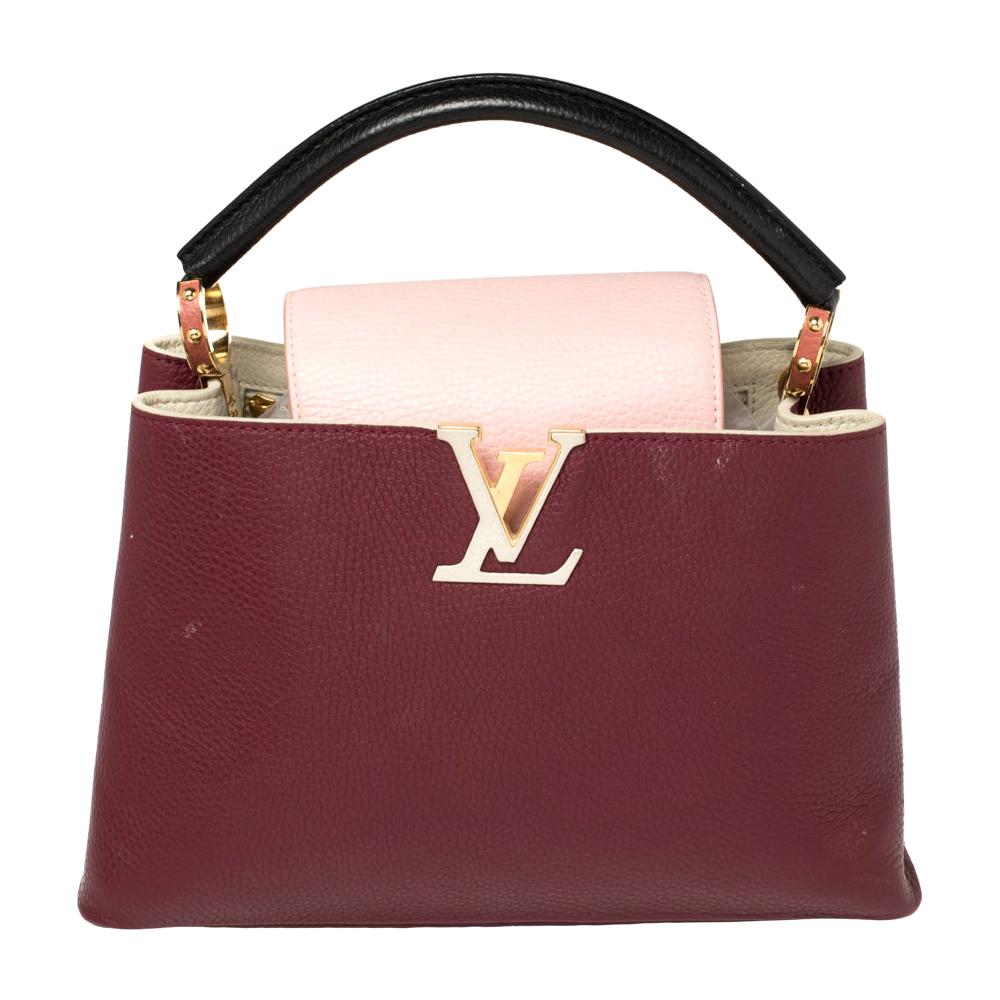 Louis Vuitton Multicolor Taurillon Leather Capucines PM Bag