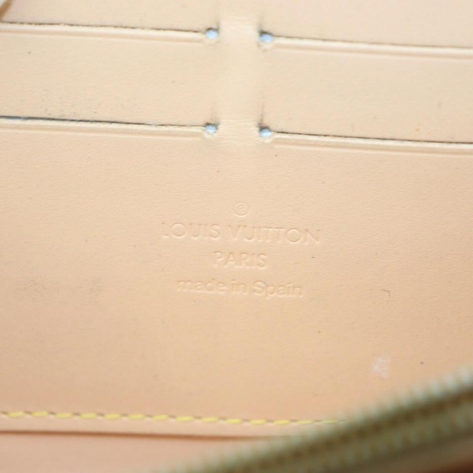 Louis Vuitton Multicolor Zippy Monogram Noir Black Zip Around 872385 Wallet For Sale 4