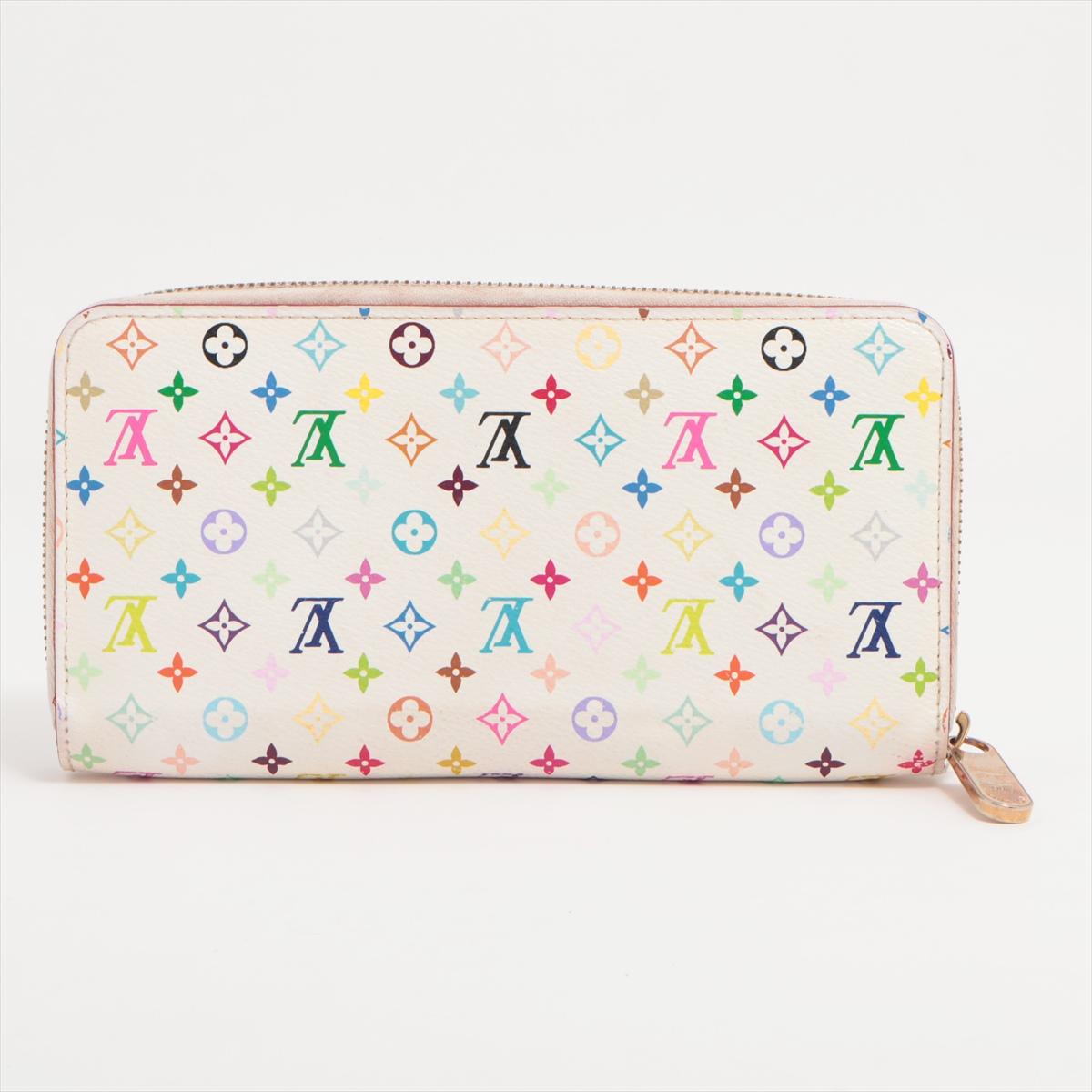 Louis Vuitton Multicolor Zippy Wallet In Good Condition For Sale In Indianapolis, IN