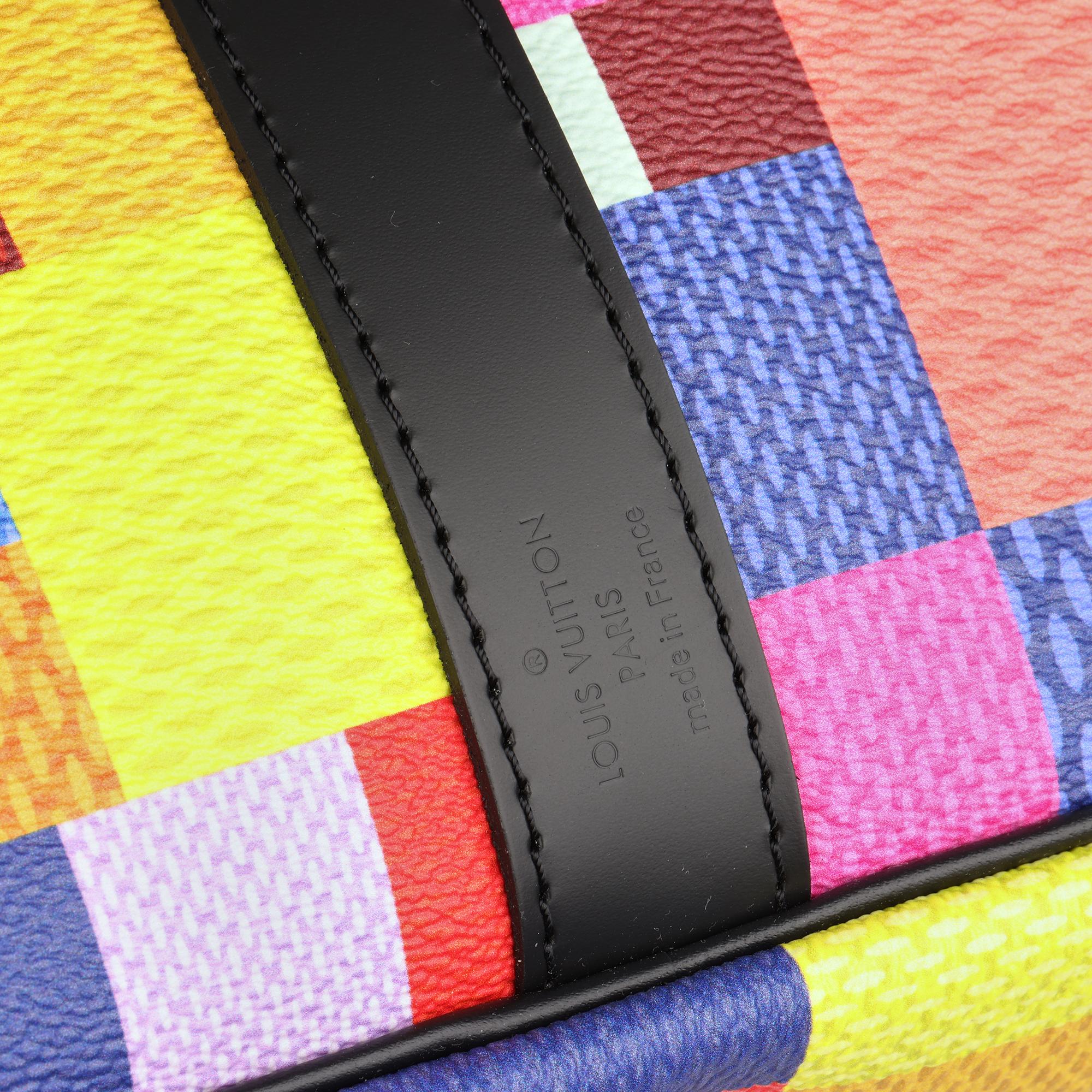 Louis Vuitton Multicolour Damier Graphite 3D Keepall 50 Bandouliere 3
