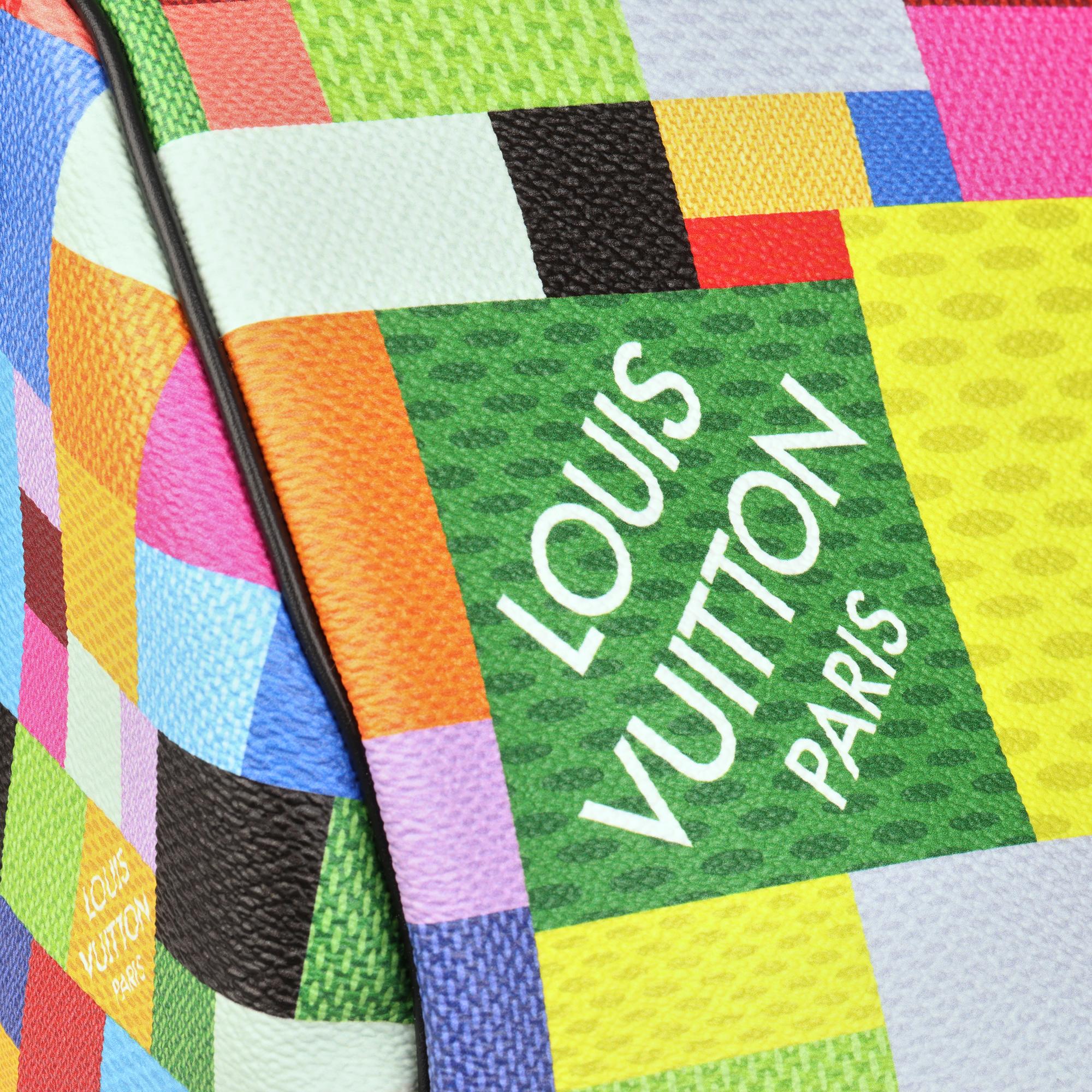 Women's or Men's Louis Vuitton Multicolour Damier Graphite 3D Keepall 50 Bandouliere