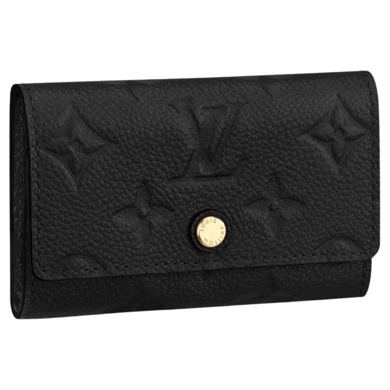 Louis Vuitton Multikey 6 Black Materials Monogram Empreinte Leather For ...