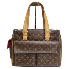 Pre-owned Louis Vuitton Croisé Utility Leather Crossbody Bag In