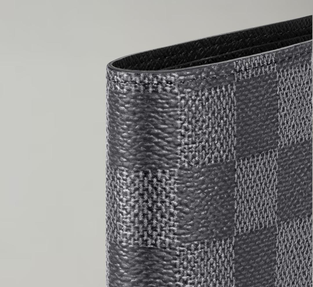Louis Vuitton  Multiple wallet Gray Damier Graphite 3D canvas For Sale 3