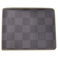 LV LV Unisex Multiple Wallet Monogram Macassar Coated Canvas in