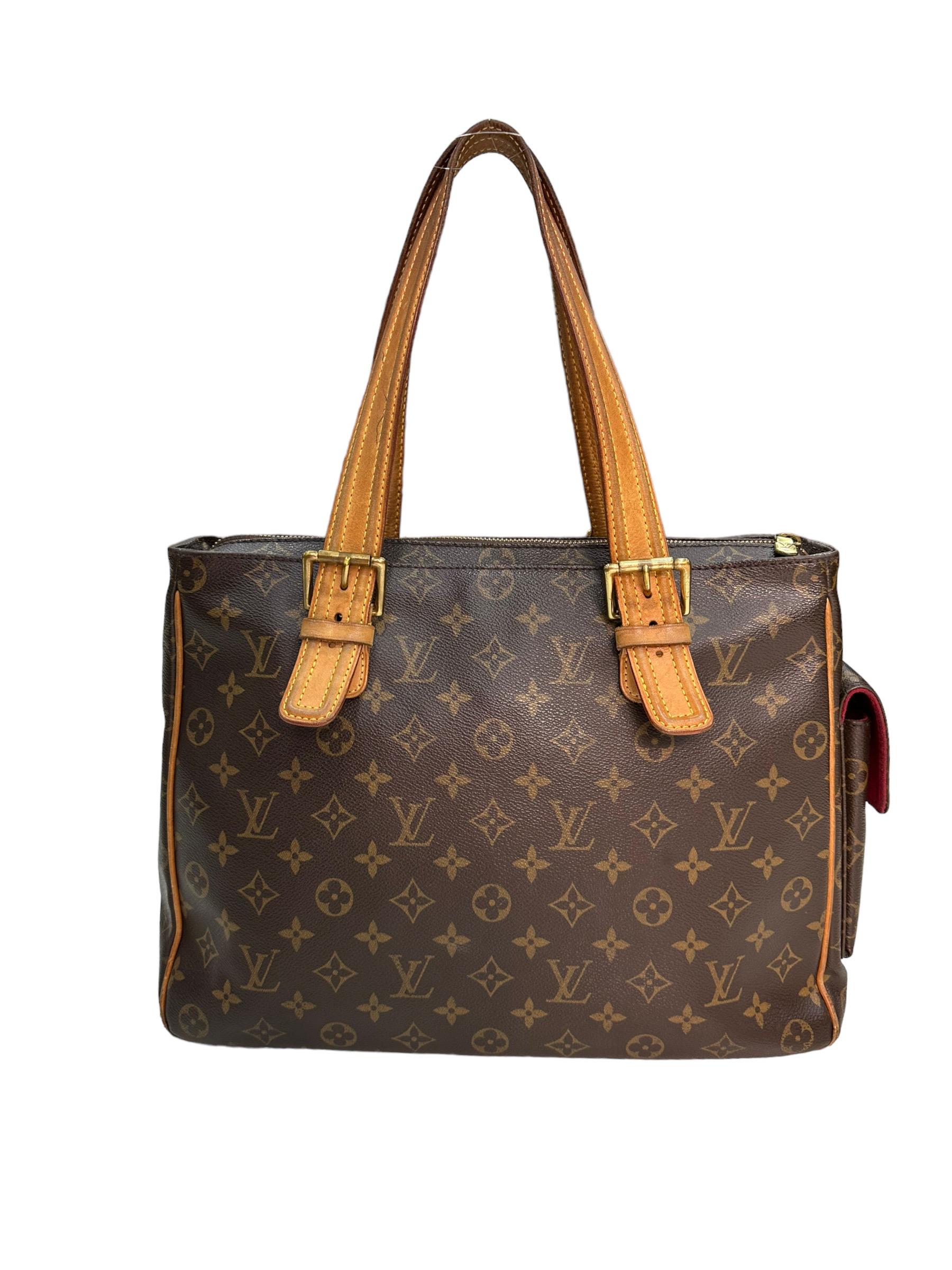 Brown Louis Vuitton Multiples Cite GM Monogram Shoulder Bag