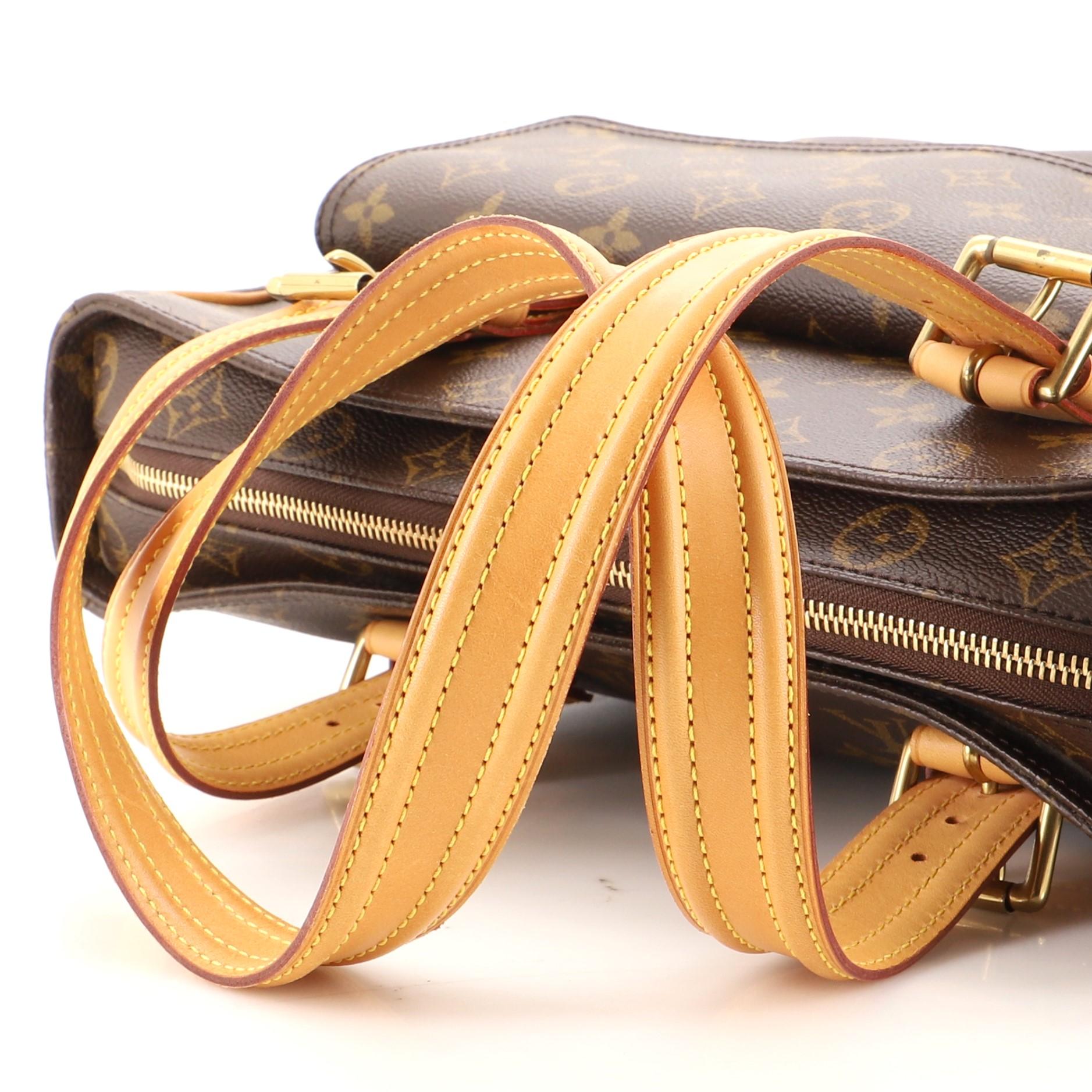 Women's or Men's Louis Vuitton Multipli Cite Handbag Monogram Canvas