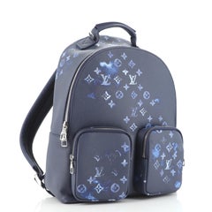 Louis Vuitton LV Multipocket backpack new Blue Leather ref.275244 - Joli  Closet