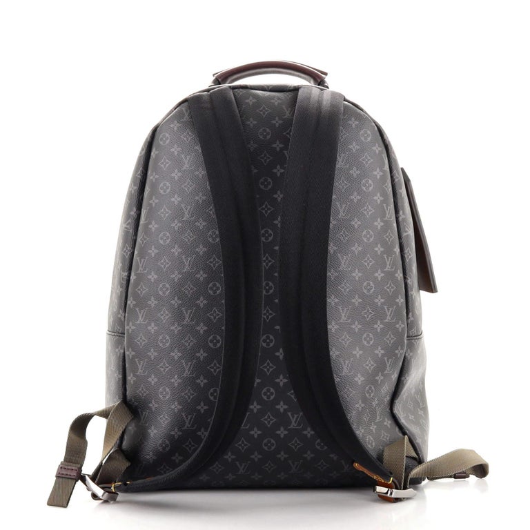 Louis Vuitton Multipocket Backpack Patchwork Monogram Eclipse Canvas and  Printed
