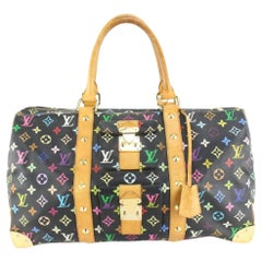 Preloved Louis Vuitton Takashi Murakami Multicolor Monogram Keepall 45 –  KimmieBBags LLC