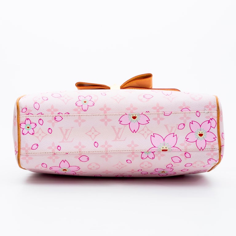 Louis Vuitton Collaboration with Takashi Murakami in 2003 = Monogram Pink Cherry  Blossom Print :D