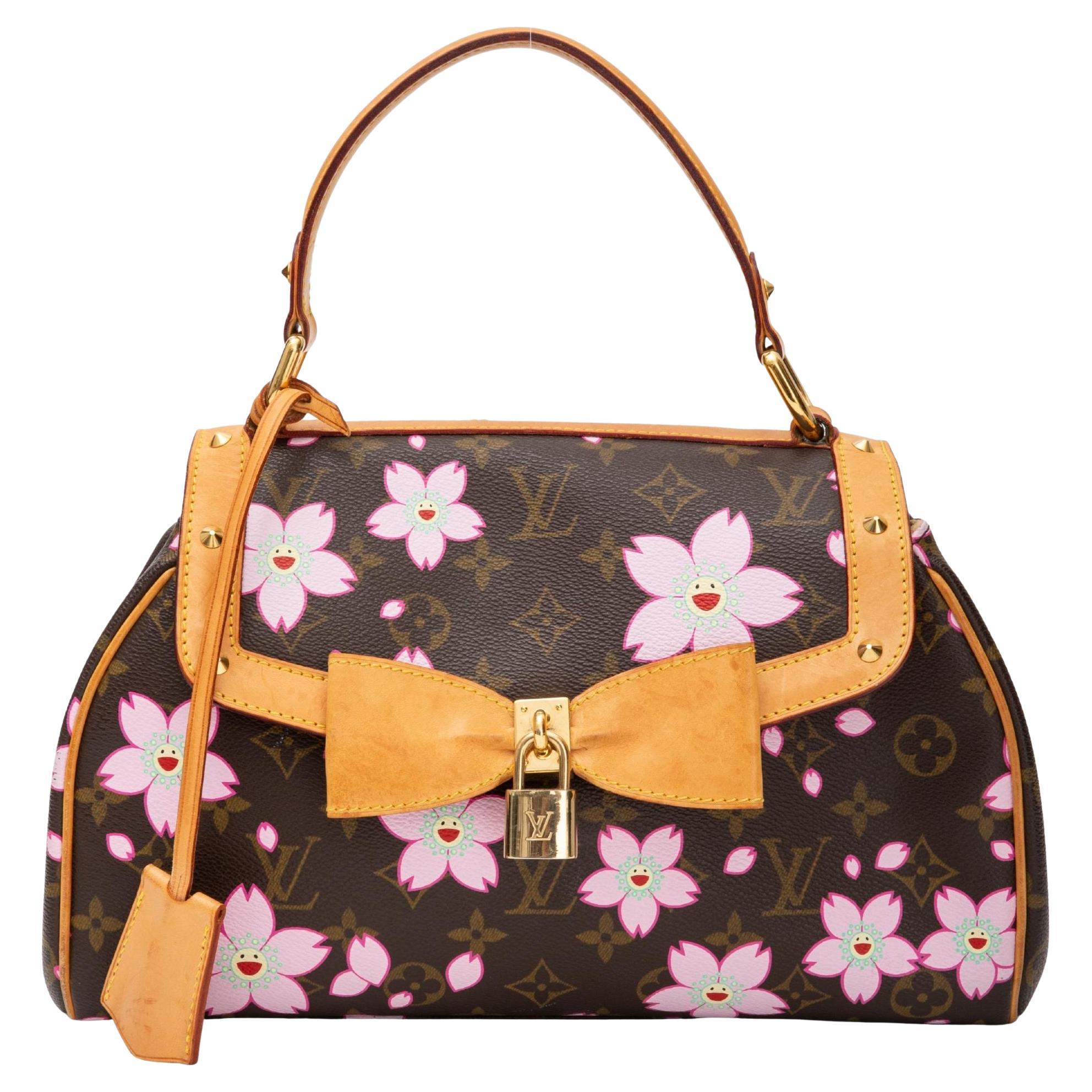 Louis Vuitton Murakami Cherry Blossom Sac Retro Bag (2003)