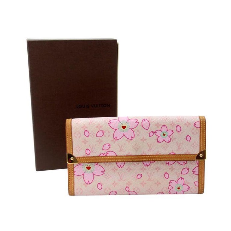 louis vuitton wallet cherry blossom