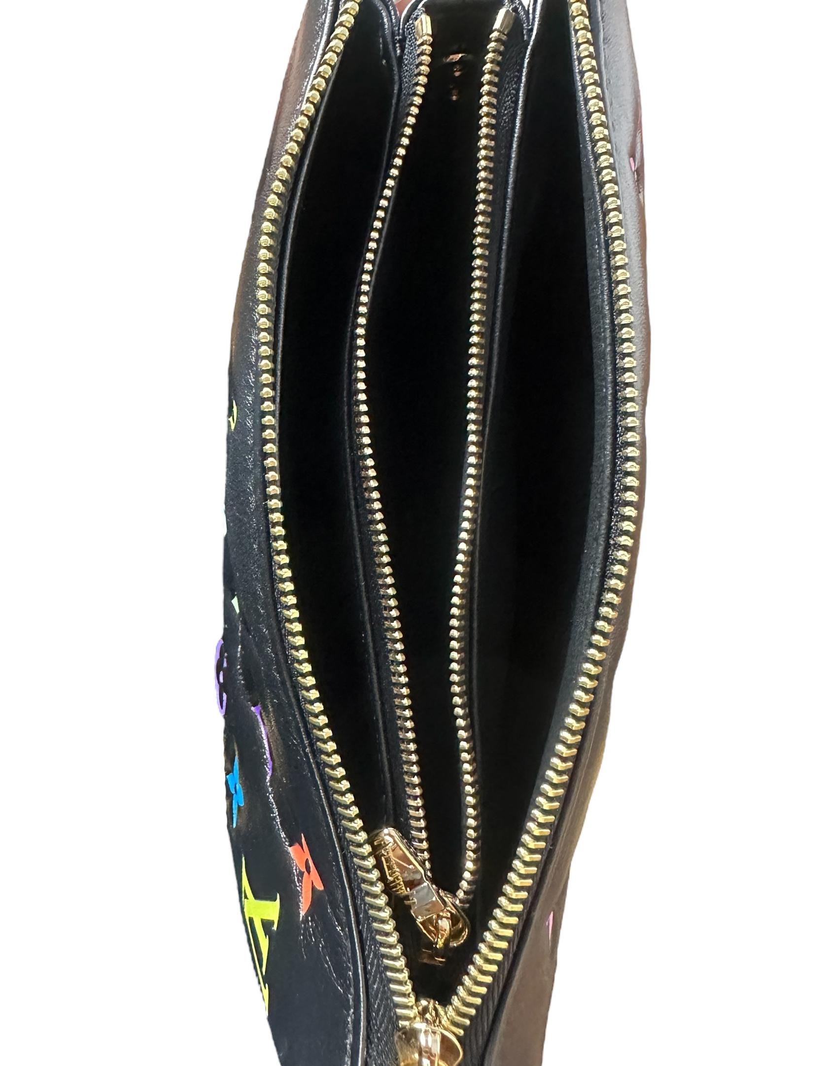 Louis Vuitton Murakami LV X TM in pelle d'agnello goffrata Monogram BB Crossbody in vendita 4