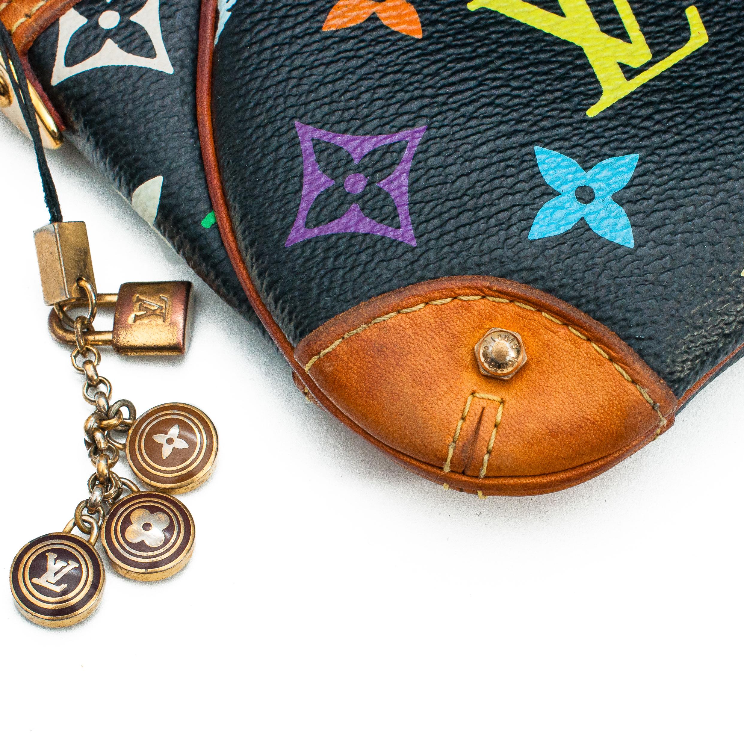 Women's Louis Vuitton Murakami Milla MM Multicolour Pochette Bag