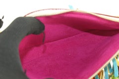 Louis Vuitton Murakami Monogram Multicolor Fringe Pochette Accessories 50L26a