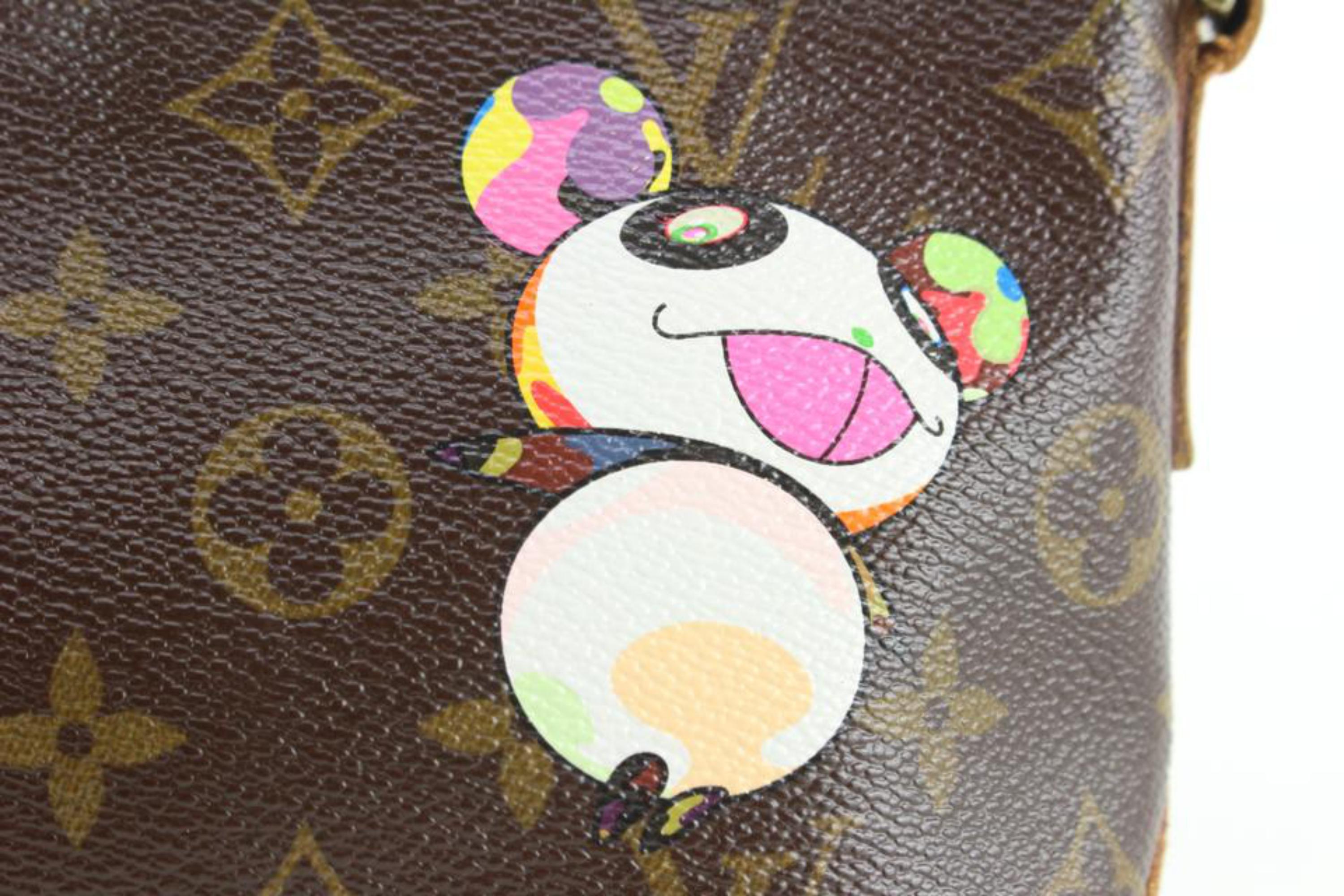 Louis Vuitton Murakami Monogram Panda Trotteur Crossbody 74lk817s 5