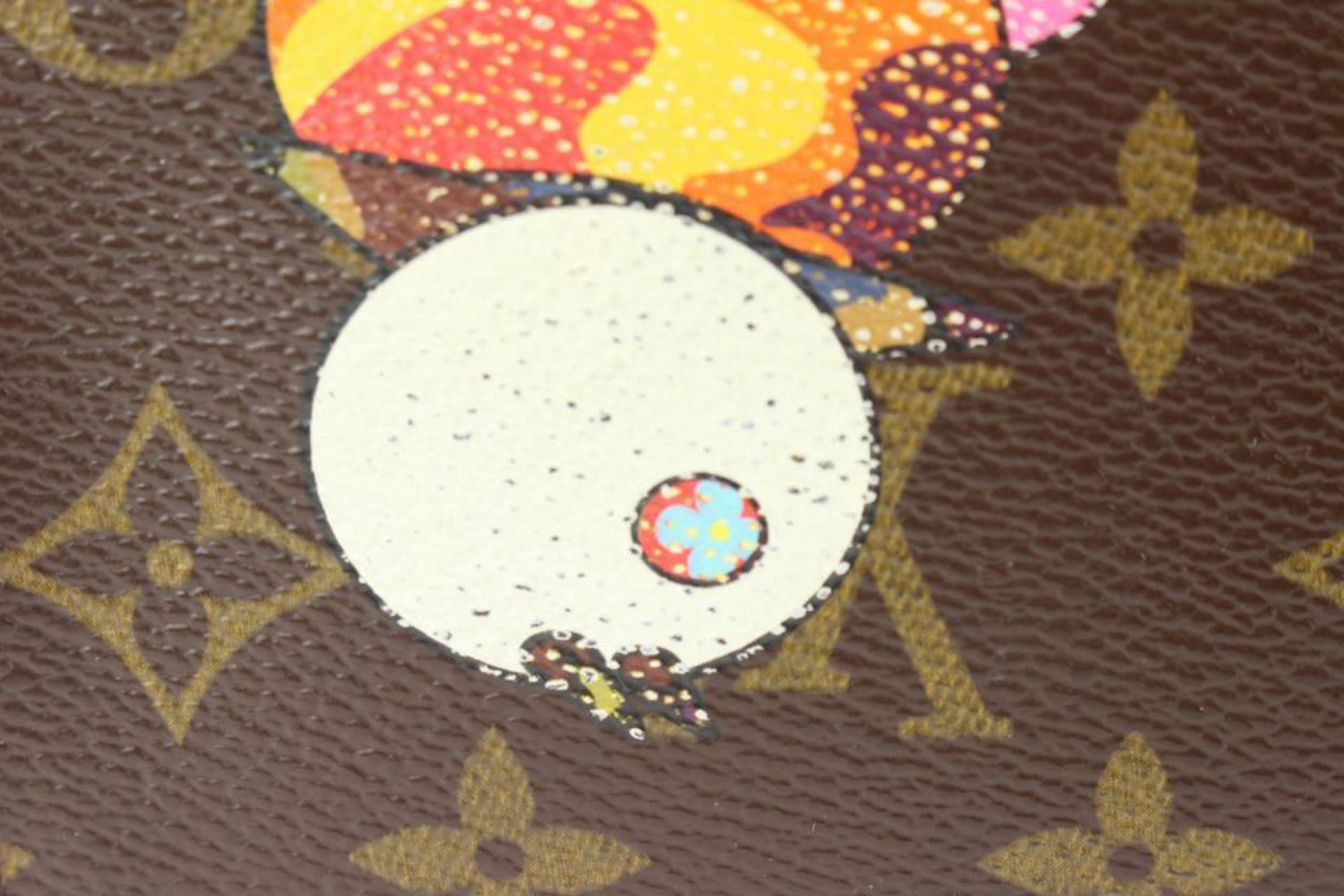 Louis VUITTON×Takashi Murakami Monogram Panda Portmone Zip/Long Wallet