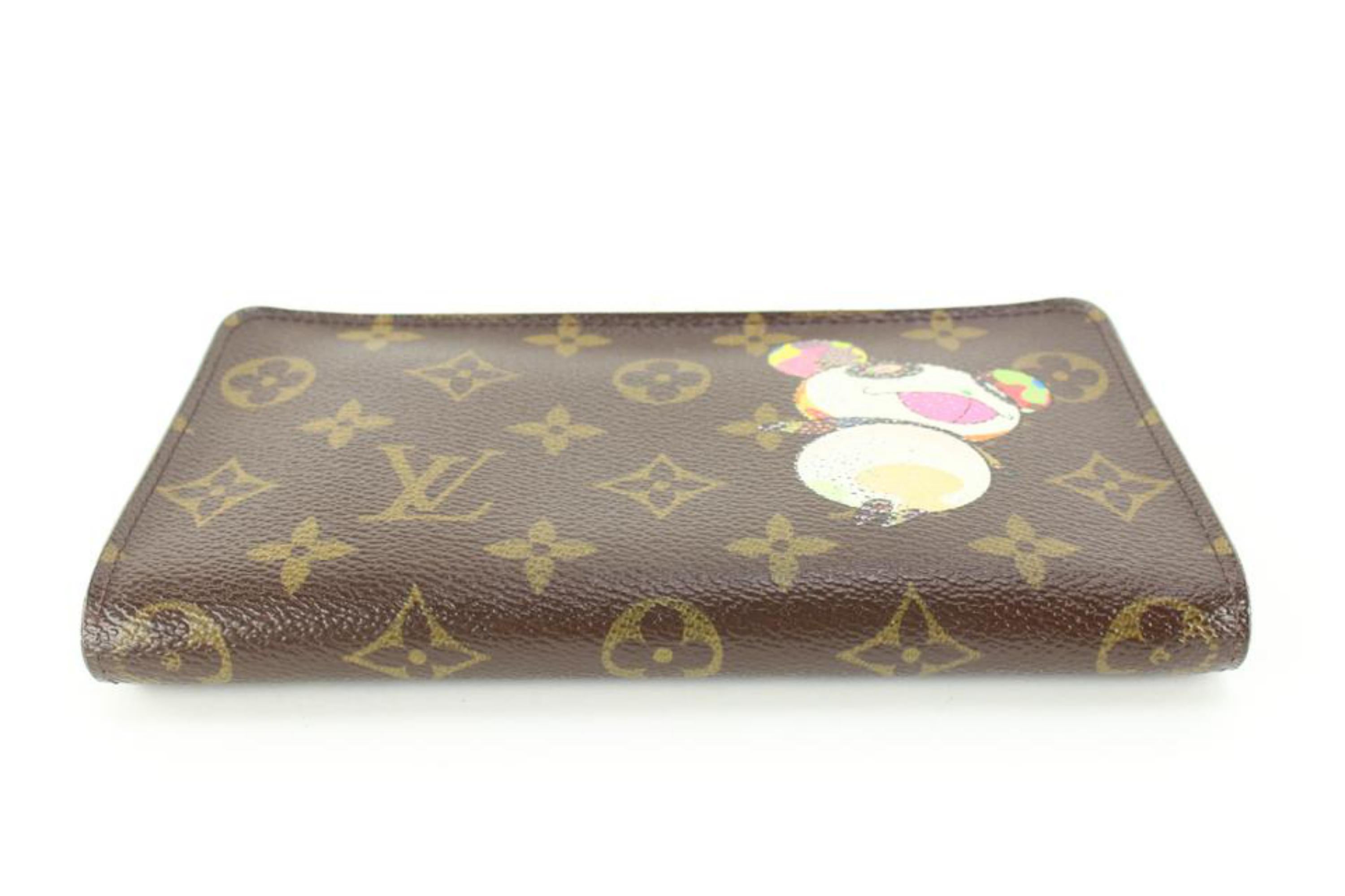 Louis Vuitton Murakami Monogram Panda Zippy Wallet Long 80lk615s 1